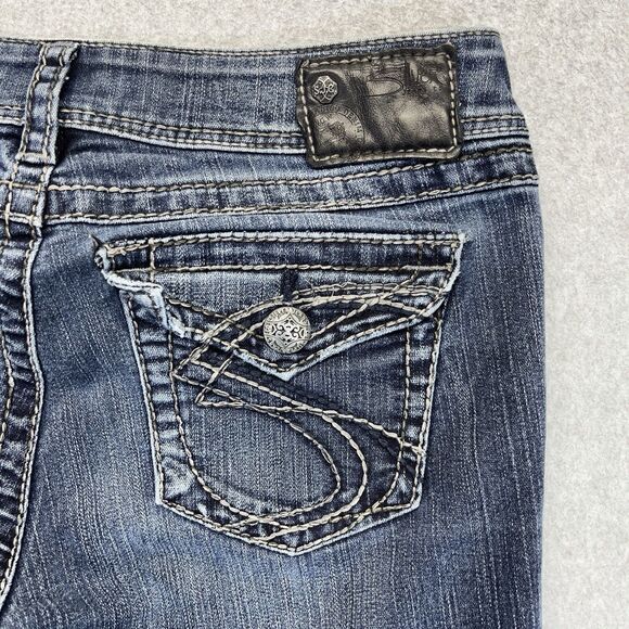 Silver Jeans Co. Suki Bootcut Jeans Women’s 29x32 Medium Wash Denim Y2K - Picture 7 of 14
